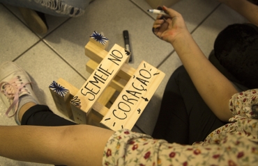 Como voc� faria para sua escola ser mais feliz?