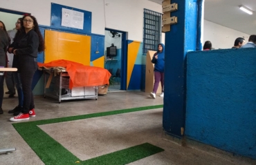 Detalhe  Orienta��o Espacial (Grama Sint�tica) e Sinaliza��o