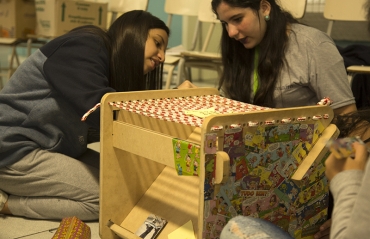 Como voc� faria para sua escola ser mais feliz?