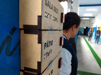 Acessibilidade melhora vida de alunos em escola p�blica